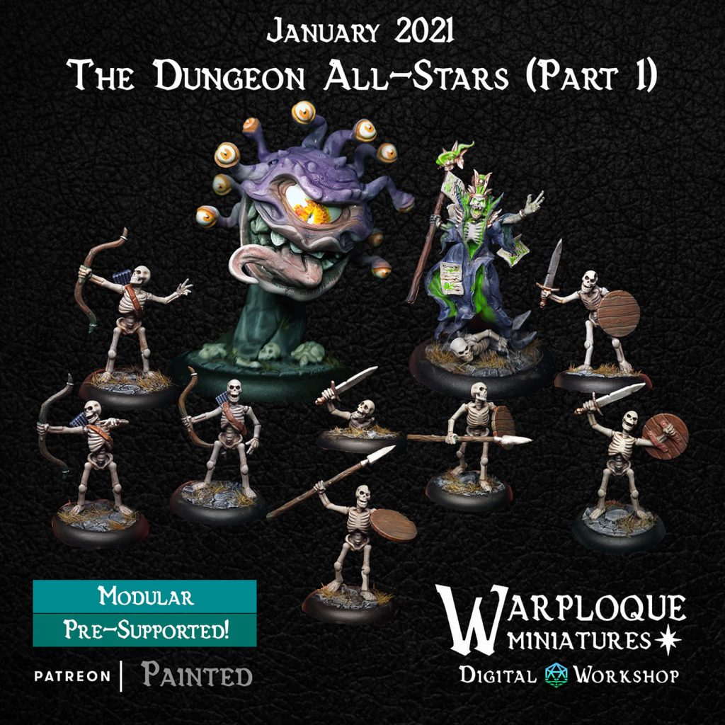 The Dungeon All-Stars - Warploque Miniatures
