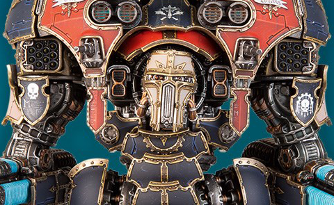Warhammer 40000 Warmaster Titan with Plasma Destructors Painted Gallery  Army