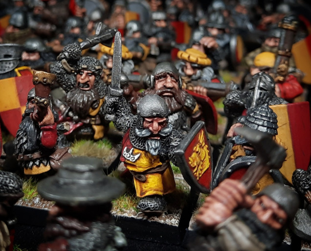 Last six done... Imperial Dwarf Army complete!