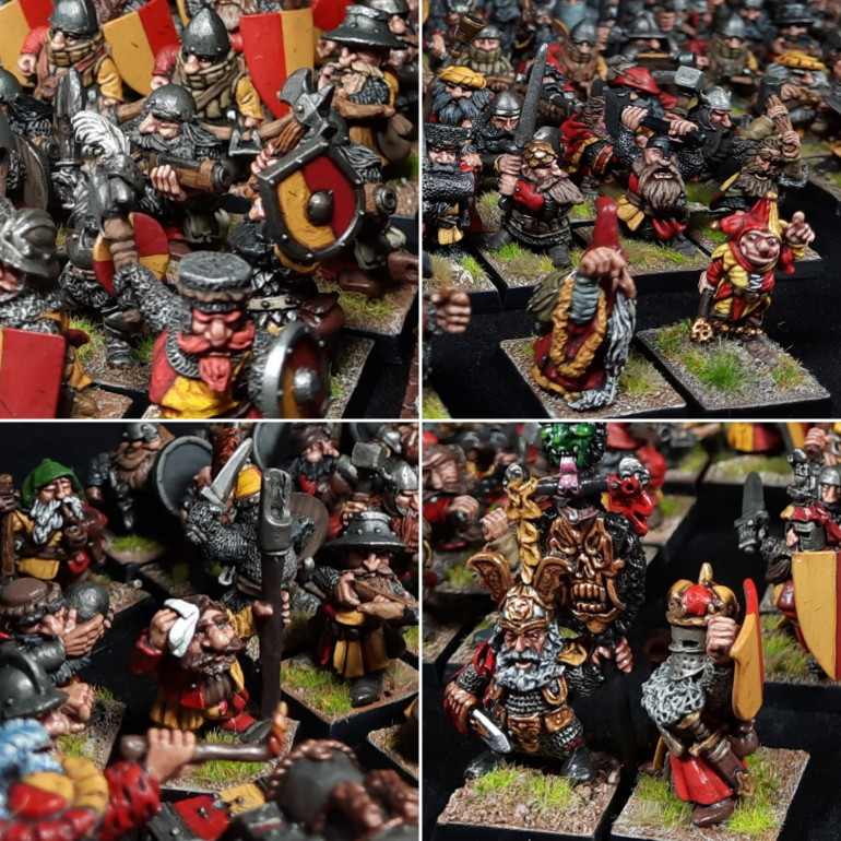 Last six done... Imperial Dwarf Army complete!