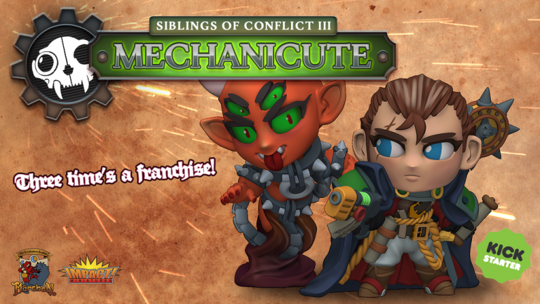 Mechanicute - Chibi Miniatures - Digital STL & Physical