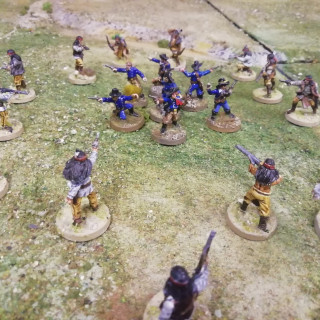 Indian/native American warband