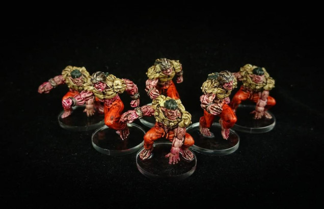 Plague Victims painted by Ian