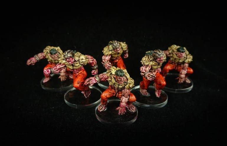 Plague Victims painted by Ian