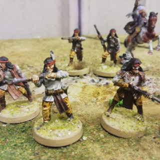 Indian/native American warband