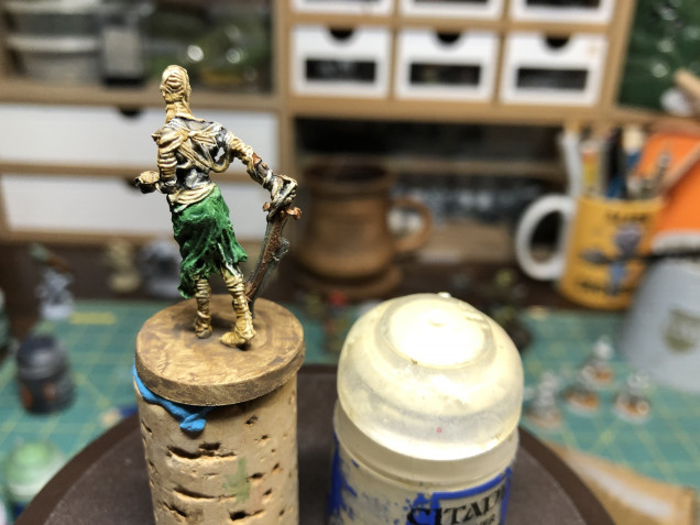 Highlighting bandages with GW  Ushabti Bones