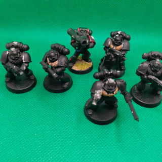 Here comes the infantry of our second-hand master, The space marines