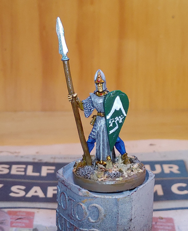 The Guard... With freehand shield design