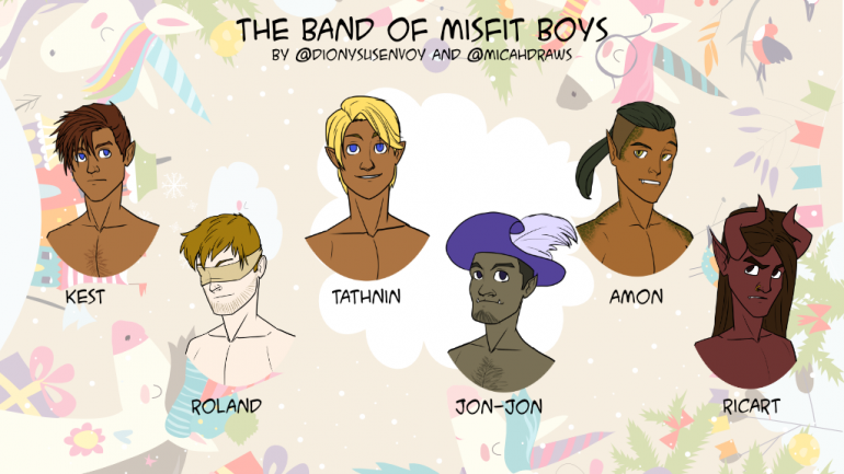 The Band of Misfit Boys: A D&D5e Zine