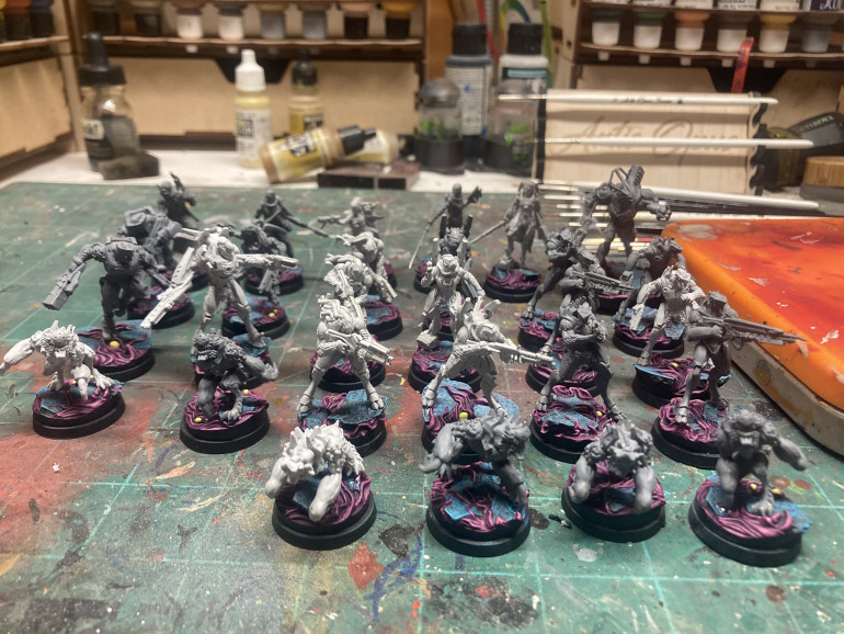 Enemies on their bases