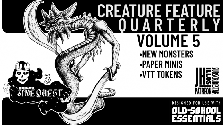 Creature Feature Quarterly Vol. 5 - for use with - OSE