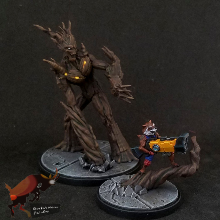 Groot and Rocket