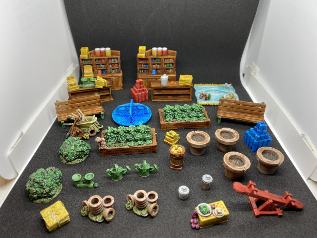 Third batch of terrain crate models