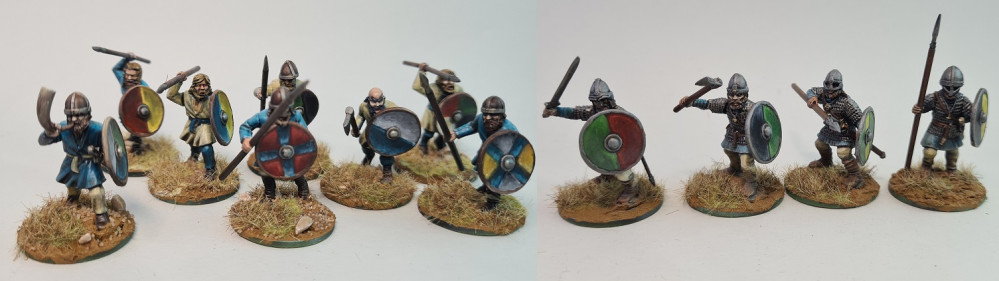 2 warbands for Saga age of Vikings
