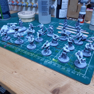 Starting on some Catachan plastic and metals