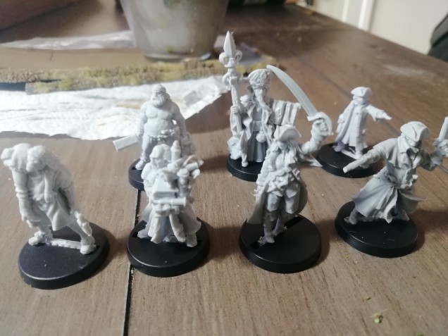 For the high seas I have some hired hands to add to my crews