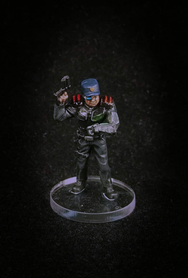 Guard Commander Graves painted by Paul