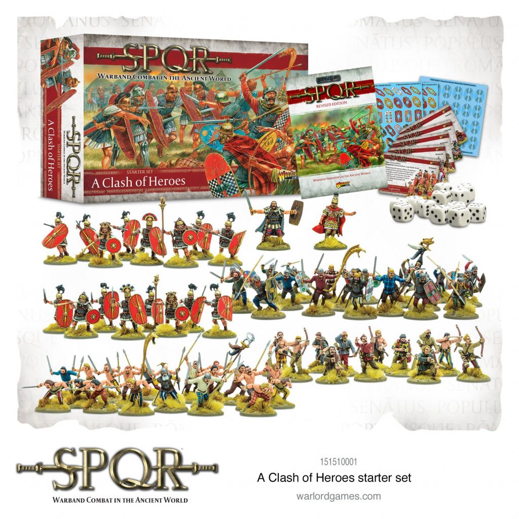 A Clash Of Heroes Starter Set - Warlord Games