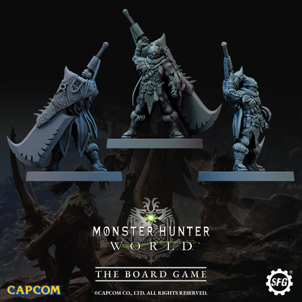 Monster Hunter World The Board Game All-In Pledge Kickstarter