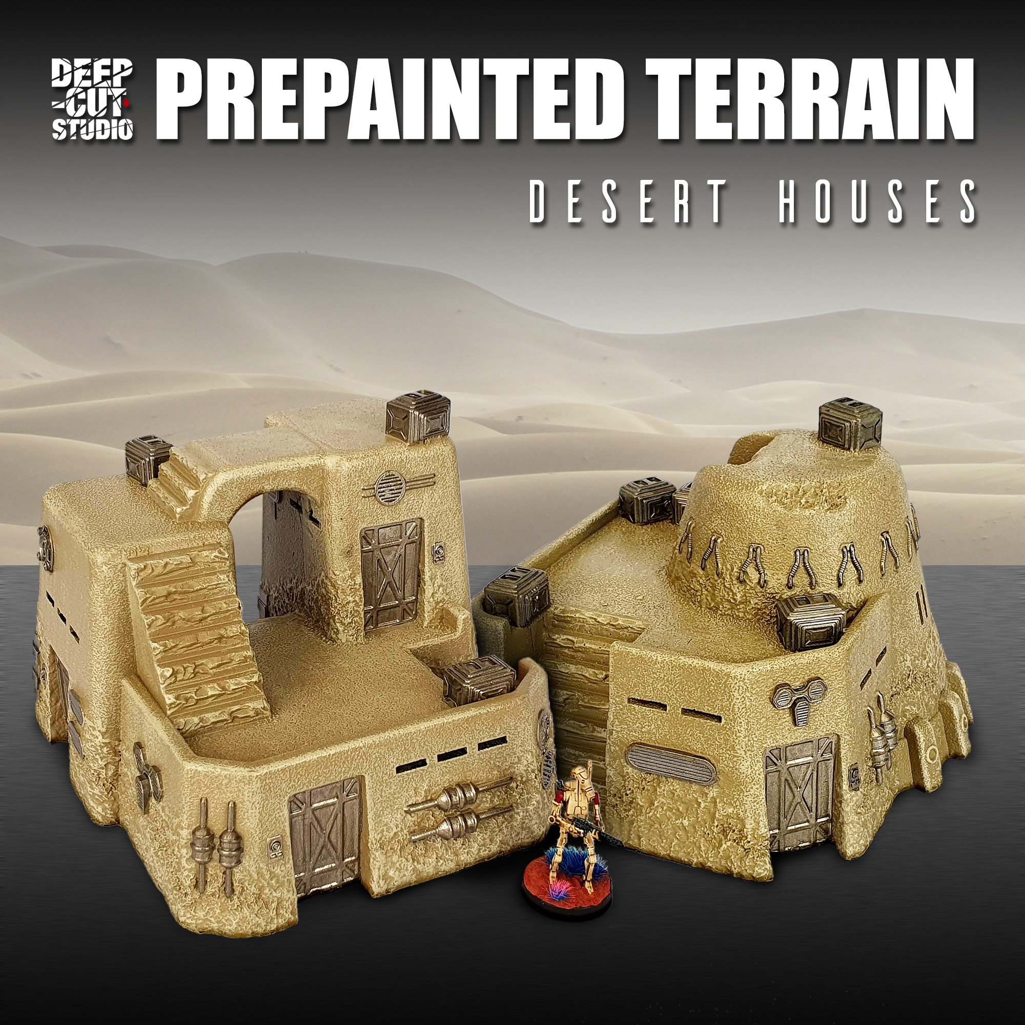 Desert House Terrain - Deep Cut Studio