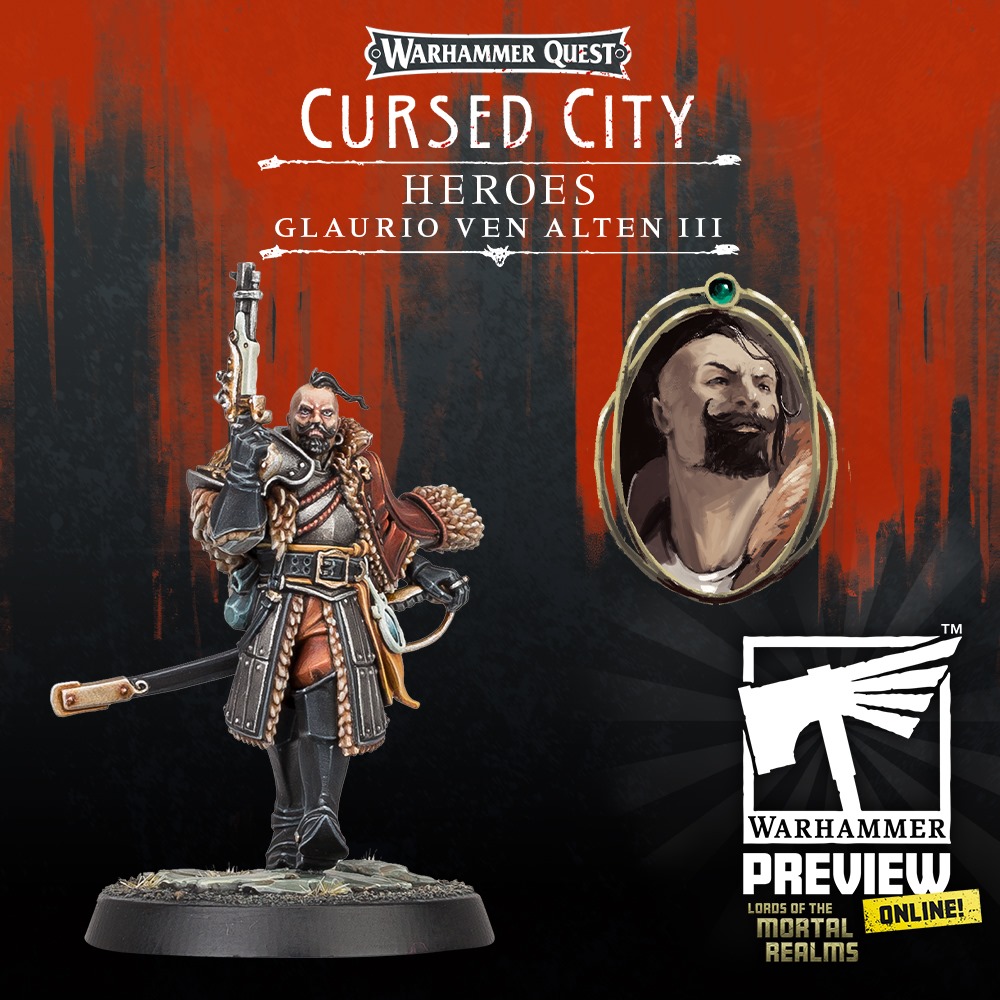 Glaurio Ven Alten III - Warhammer Quest Cursed City
