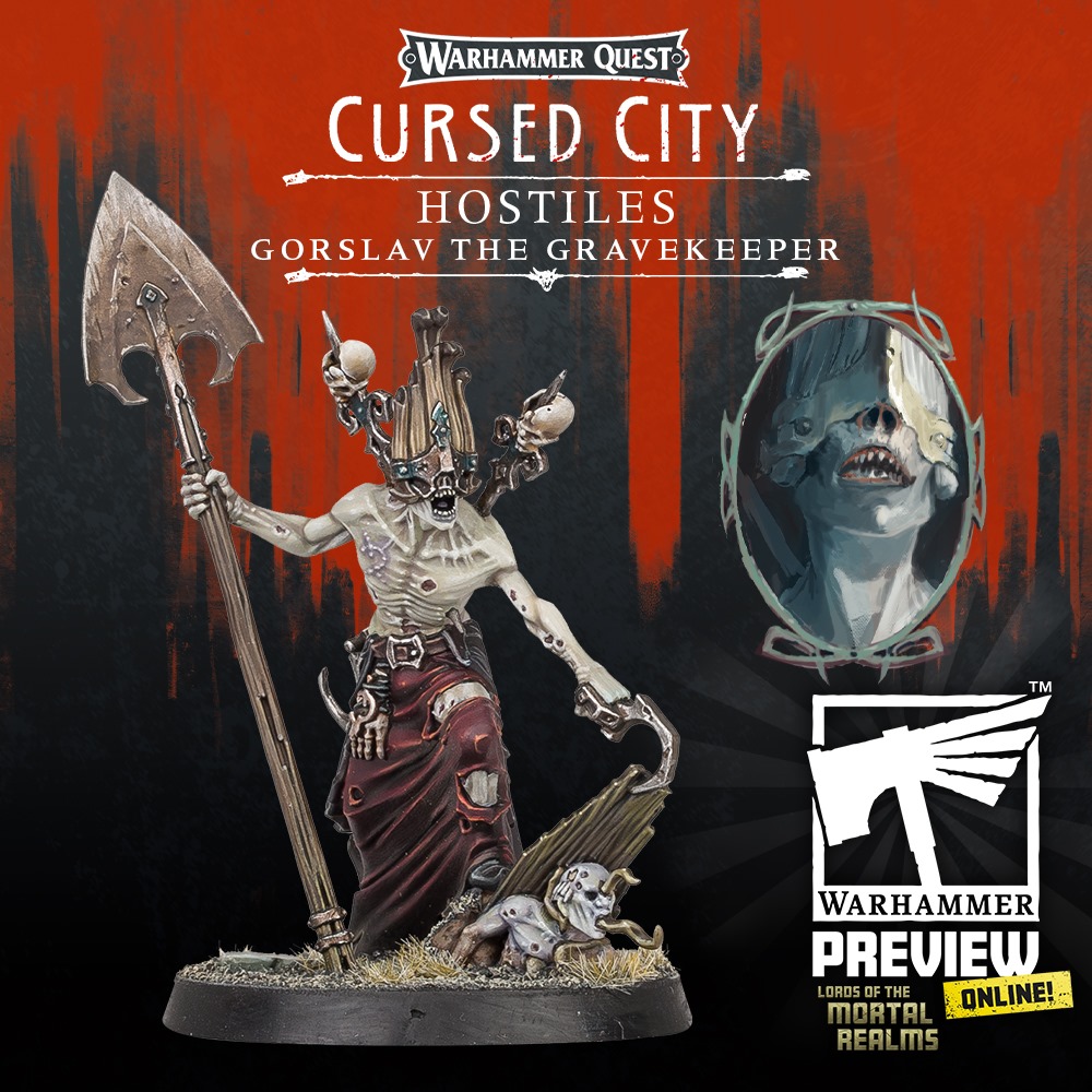 Gorslav The Gravekeeper - Warhammer Quest Cursed City