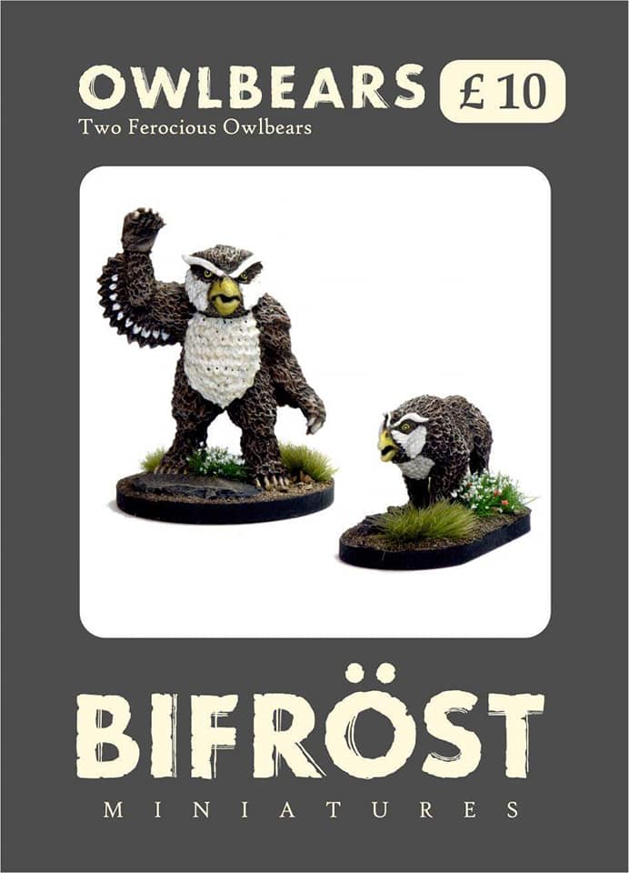 Owlbears - Bifrost Miniatures