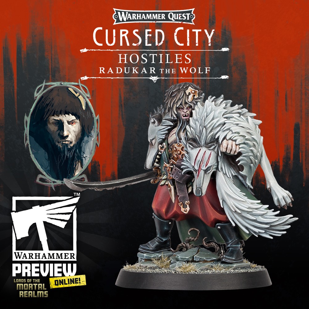 Radukar The Wolf - Warhammer Quest Cursed City
