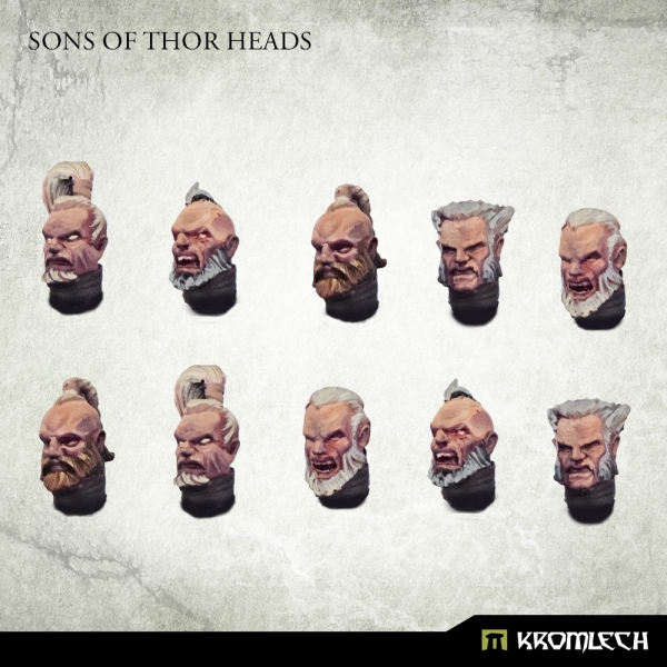 Sons Of Thor Heads - Kromlech