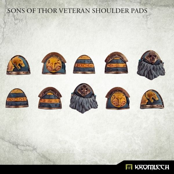 Sons Of Thor Veteran Shoulder Pads - Kromlech