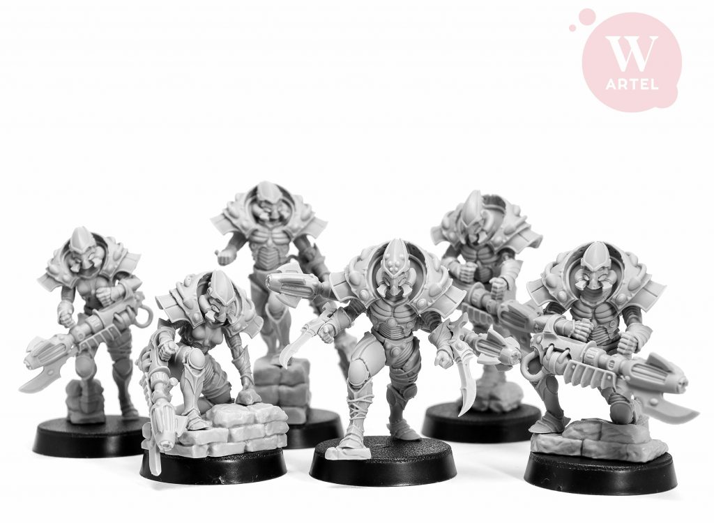 Spectral Spinners Squad 21 - Artel W Miniatures