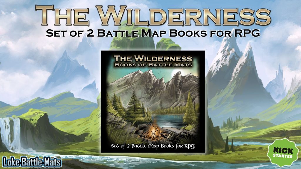 The Wilderness Cover - Loke BattleMats