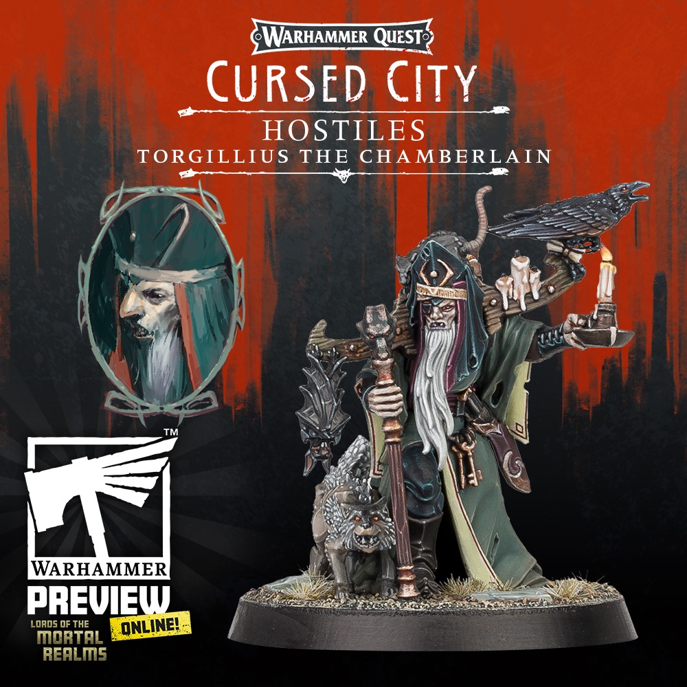 Torgillius The Chamberlain - Warhammer Quest Cursed City