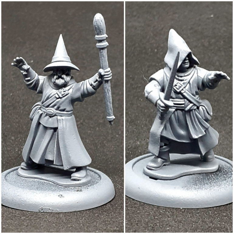 Wizard and Apprentice primed grey