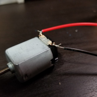 Building a practice batt-powered RC motor