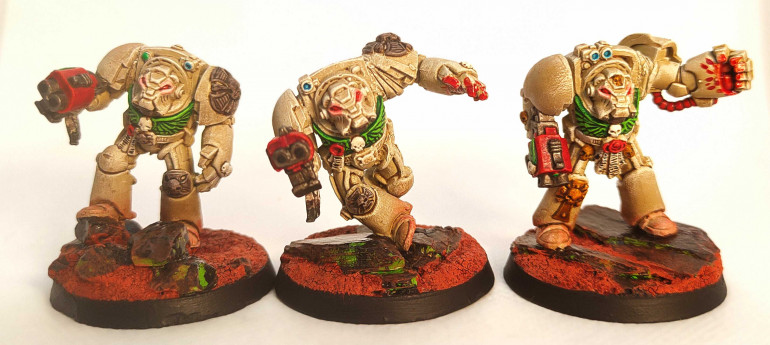 The three ranged Terminators