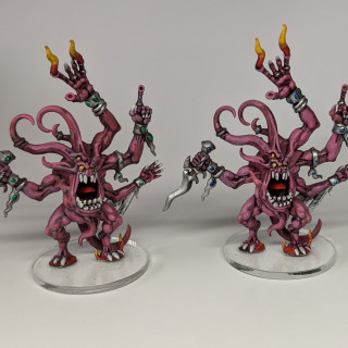 Previous painted minis