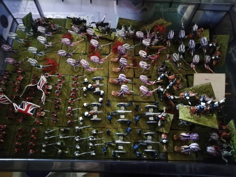 I first need to improve the basing of my British and Martian forces