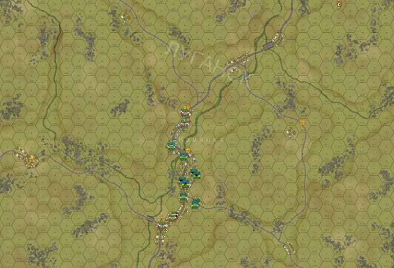Here's the map, centered on the small town of Kamyanka in the Luhansk Oblast, east Ukraine.