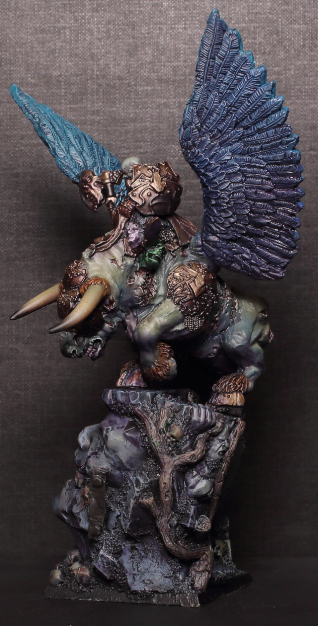 The Warlord on a Winged Bull