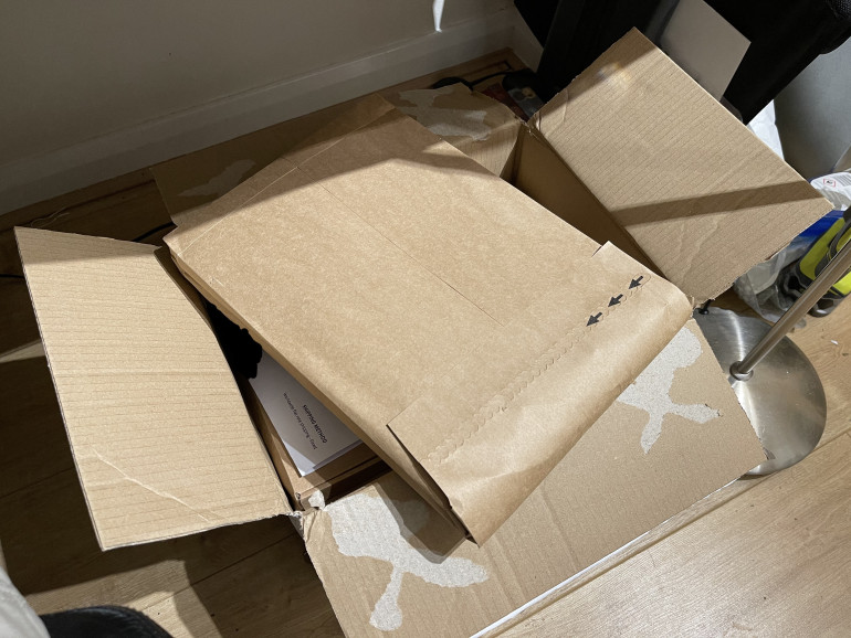 big box of HDF and a few questions from the wife