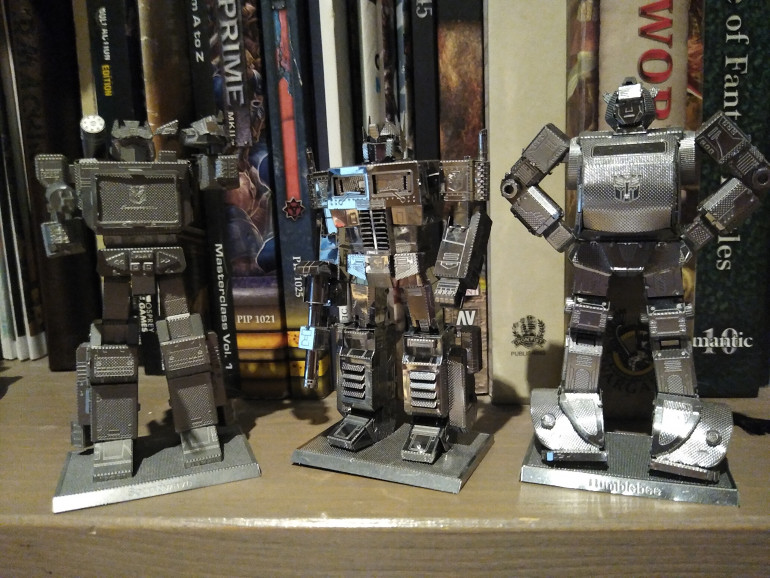 3D metal model TransFormers