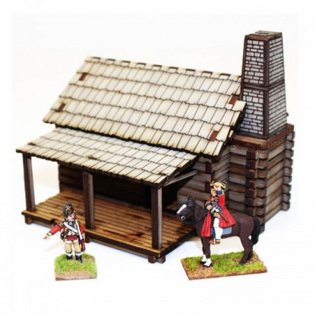 4Ground American legends New England settlers cabin