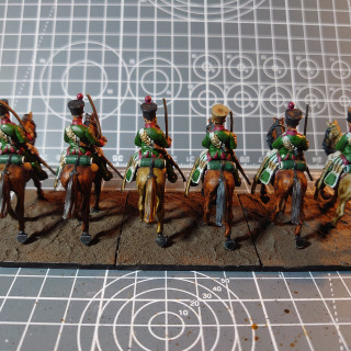 Weeknight Progress - First batch of Chasseurs a Cheval