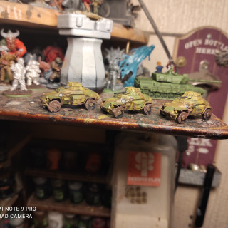 Some little tanks and their big brothers