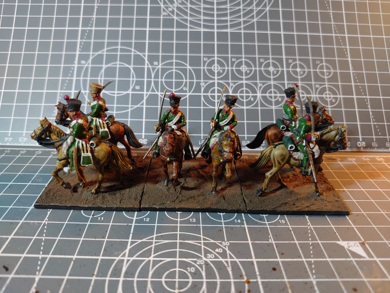 Weeknight Progress - First batch of Chasseurs a Cheval