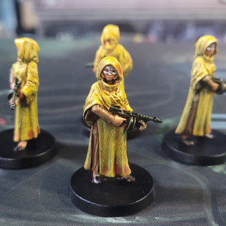 Some yellow cultists.