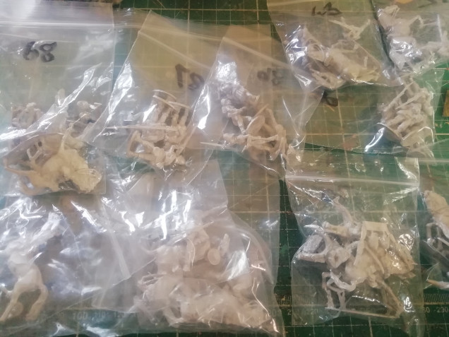 This final delivery from empress miniatures should complete my Zulu war collection for good. Maybe.