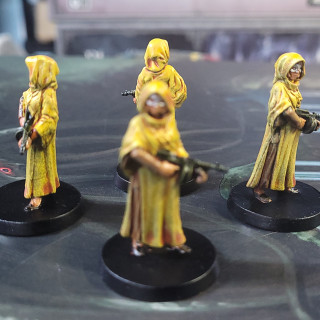 Some yellow cultists.