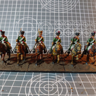 Weeknight Progress - First batch of Chasseurs a Cheval